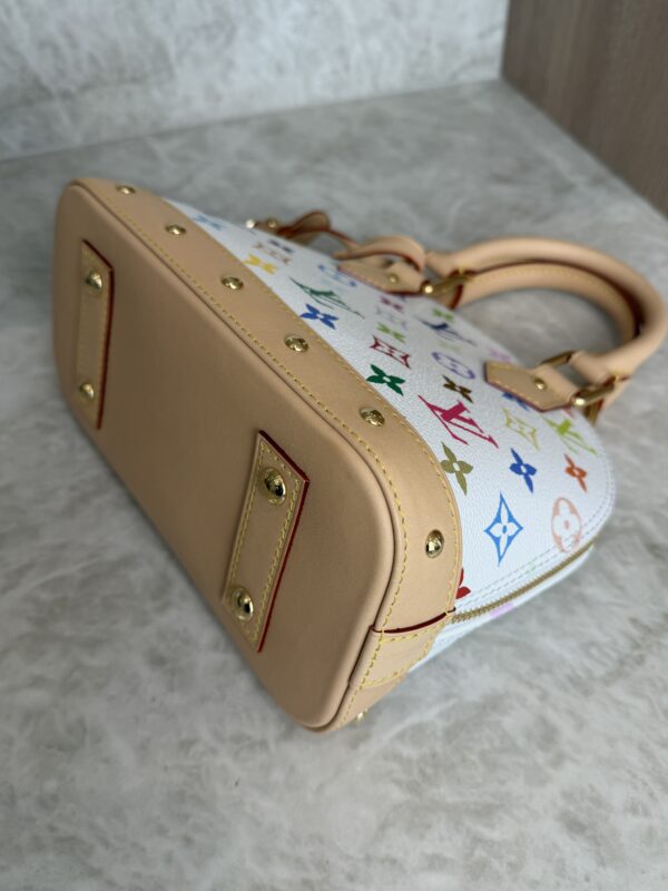 Louis Vuitton LV x TM Monogram Multicolor Alma BB White