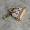 Louis Vuitton LV x TM Monogram Multicolor Micro Alma Bag Charm White