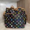 Louis Vuitton Monogram Multicolor Petit Noe Black