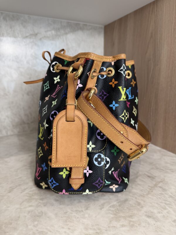 Louis Vuitton Monogram Multicolor Petit Noe Black