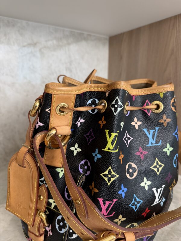 Louis Vuitton Monogram Multicolor Petit Noe Black