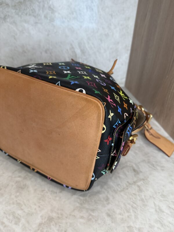 Louis Vuitton Monogram Multicolor Petit Noe Black
