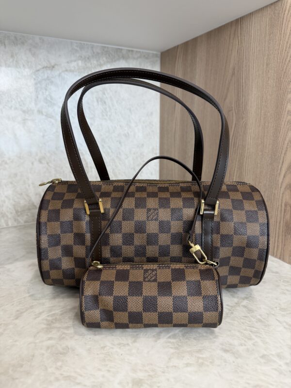 Louis Vuitton Damier Ebene Papillon 30 With Companion