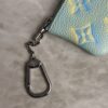 Louis Vuitton Empreinte Monogram Summer Stardust Key Pouch Water Green
