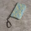 Louis Vuitton Empreinte Monogram Summer Stardust Key Pouch Water Green