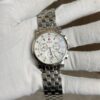 Michele Sport Sail Chronograph Stainless Steel 38mm White Chronograph Dial Watch