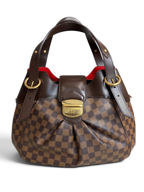 Louis Vuitton Damier Ebene Sistina Handbag Damier GM
