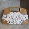 Louis Vuitton Monogram Multicolor Judy MM White