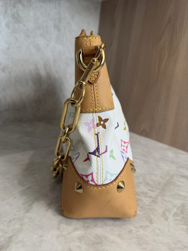Louis Vuitton Monogram Multicolor Judy MM White