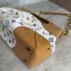 Louis Vuitton Monogram Multicolor Judy MM White