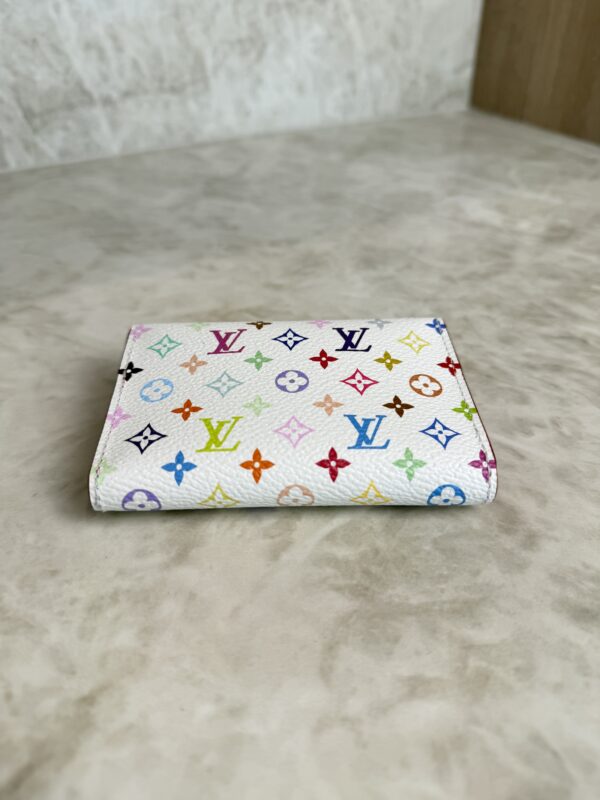 Louis Vuitton LV X TM Monogram Multicolor Slim Card Holder White