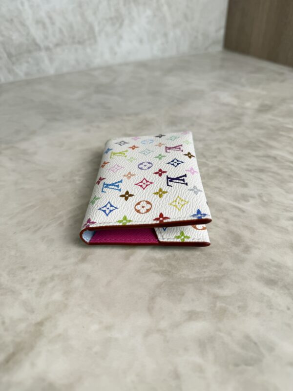 Louis Vuitton LV X TM Monogram Multicolor Slim Card Holder White