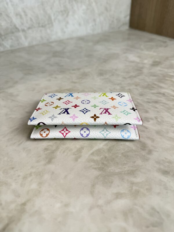 Louis Vuitton LV X TM Monogram Multicolor Slim Card Holder White