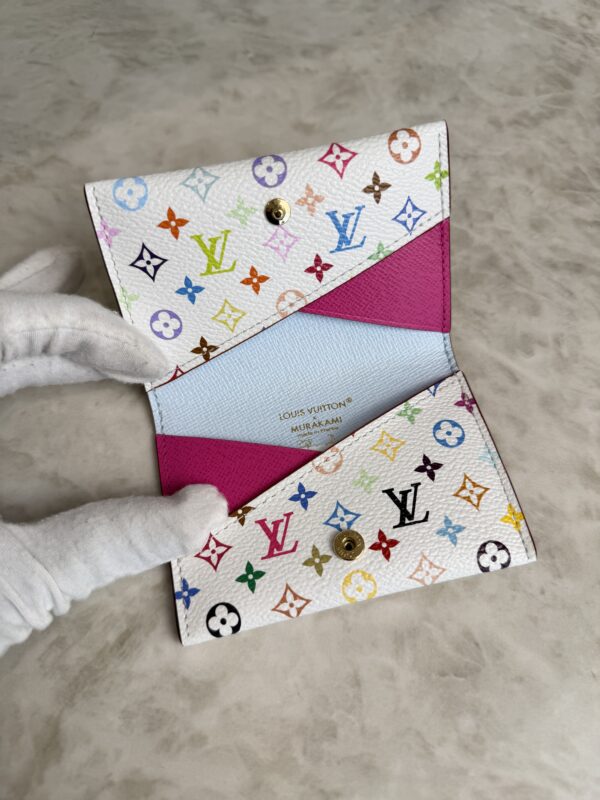 Louis Vuitton LV X TM Monogram Multicolor Slim Card Holder White