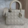 Christian Dior Lambskin Cannage Medium Lady Dior