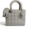 Christian Dior Lambskin Cannage Medium Lady Dior