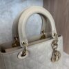 Christian Dior Lambskin Cannage Medium Lady Dior