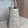 Christian Dior Lambskin Cannage Medium Lady Dior