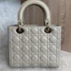 Christian Dior Lambskin Cannage Medium Lady Dior