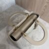 Christian Dior Lambskin Cannage Medium Lady Dior