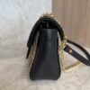 Gucci GG Marmont Flap Bag Diagonal Quilted GG Canvas with Leather Small