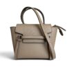 Celine Grained Calfskin Pico Belt Bag Light Taupe