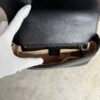 Gucci GG Marmont Top Handle Flap Bag Matelasse Leather Small Black