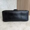 Gucci GG Marmont Top Handle Flap Bag Matelasse Leather Small Black