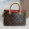 Louis Vuitton Pallas Tote Monogram Canvas with Leather BB Cerise