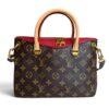 Louis Vuitton Pallas Tote Monogram Canvas with Leather BB Cerise