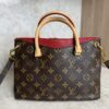 Louis Vuitton Pallas Tote Monogram Canvas with Leather BB Cerise