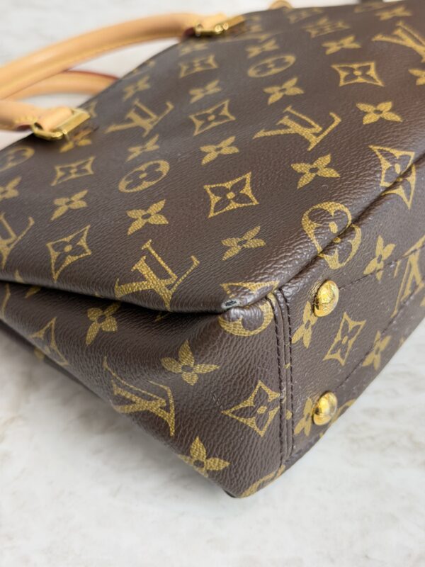 Louis Vuitton Pallas Tote Monogram Canvas with Leather BB Cerise