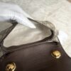 Gucci GG Supreme Monogram Textured Dollar Calfskin Mini Blondie Chain Shoulder Flap Bag Beige Ebony New Acero