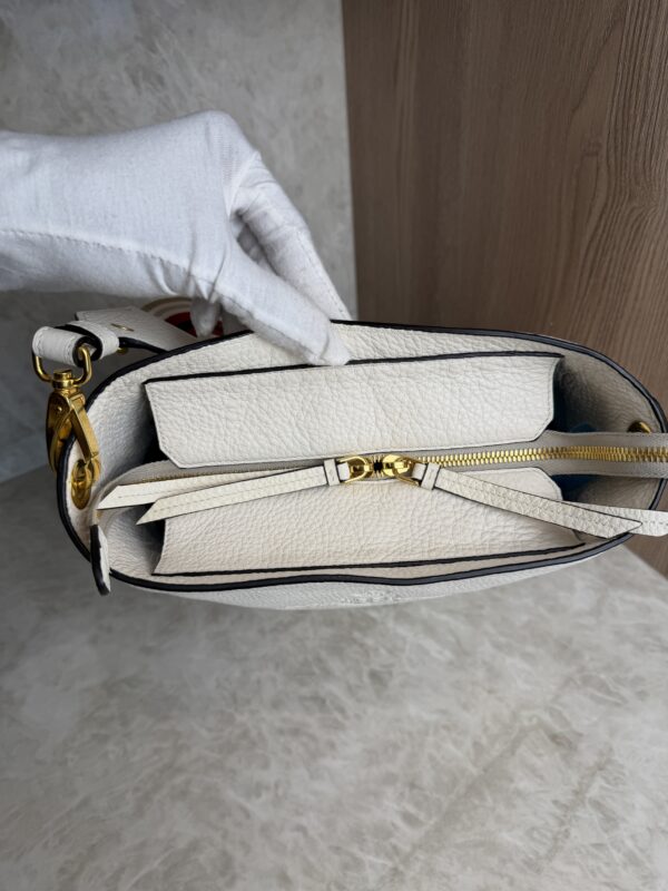 Prada Vitello Phenix Leather Phenix White