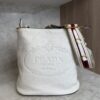 Prada Vitello Phenix Leather Phenix White