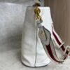 Prada Vitello Phenix Leather Phenix White
