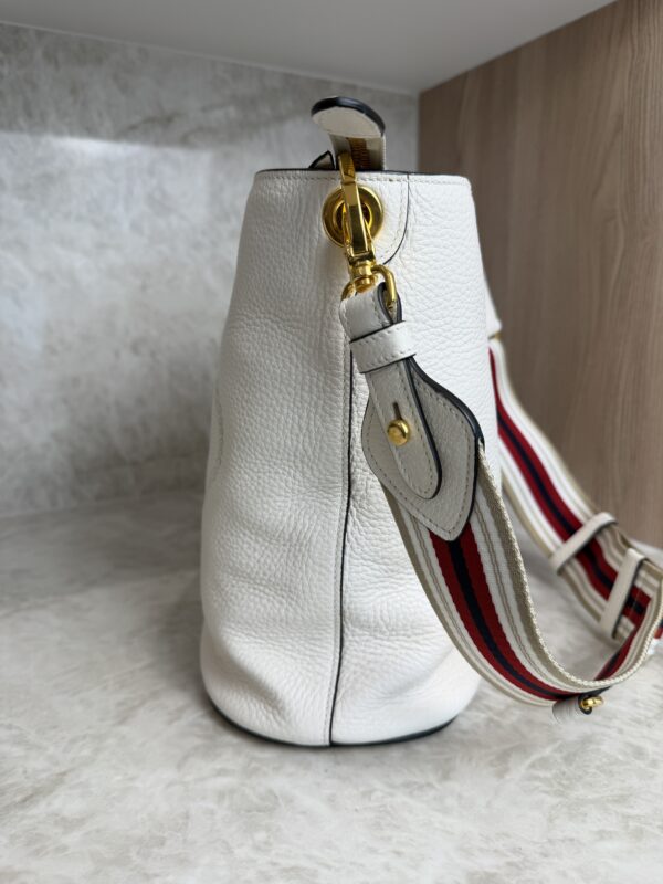 Prada Vitello Phenix Leather Phenix White