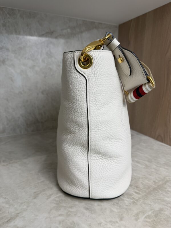Prada Vitello Phenix Leather Phenix White