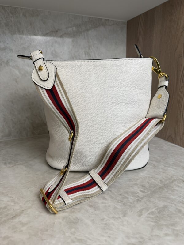 Prada Vitello Phenix Leather Phenix White