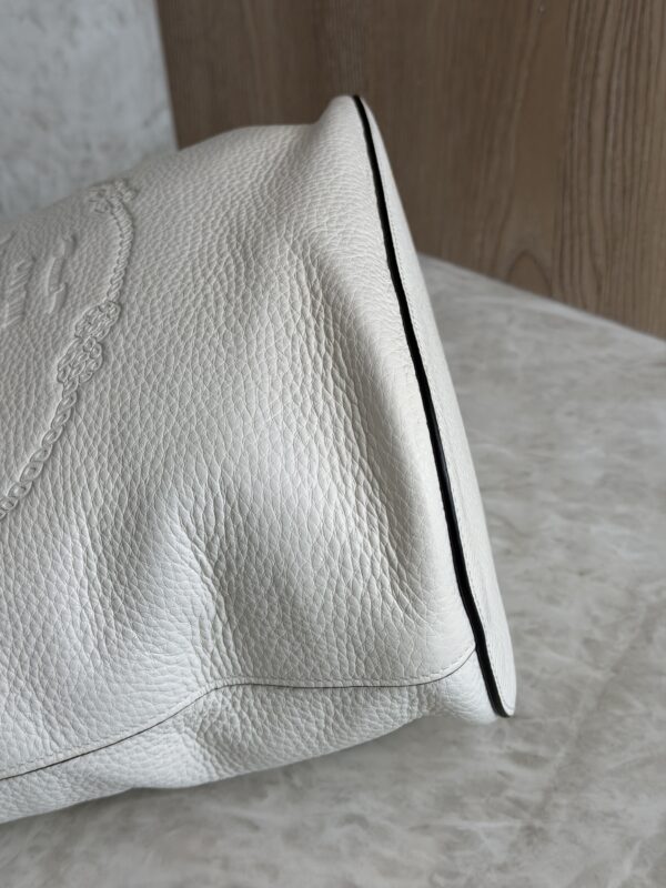 Prada Vitello Phenix Leather Phenix White