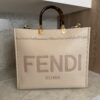 Fendi Vitello King Plexiglass Medium Fendi Sunshine Shopper Tote