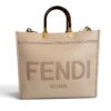 Fendi Vitello King Plexiglass Medium Fendi Sunshine Shopper Tote