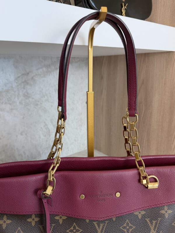Louis Vuitton Pallas Shopper Monogram Canvas and Calfskin