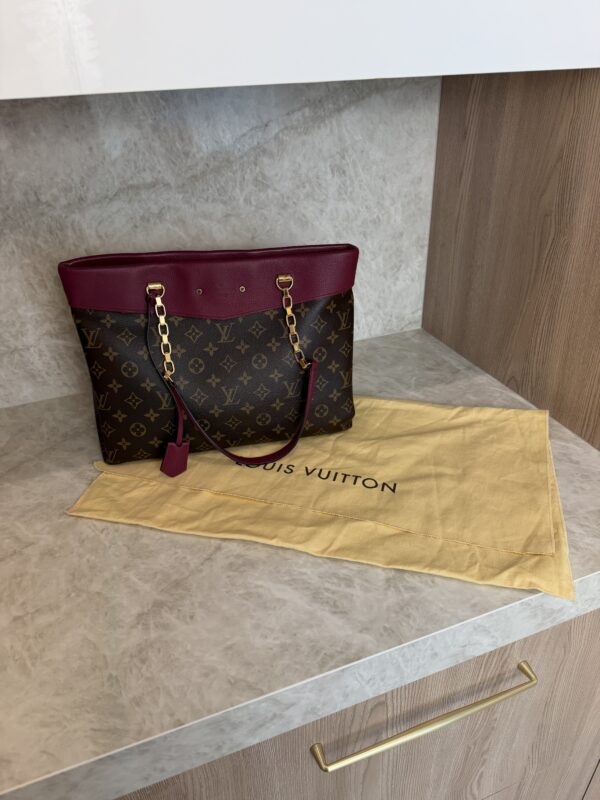 Louis Vuitton Pallas Shopper Monogram Canvas and Calfskin
