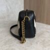 Gucci Matelasse Small GG Marmont Black and White