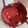 Valentino Garavani Pebbled Calfskin Mini Rockstud Tote