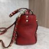Valentino Garavani Pebbled Calfskin Mini Rockstud Tote