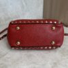 Valentino Garavani Pebbled Calfskin Mini Rockstud Tote