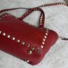 Valentino Garavani Pebbled Calfskin Mini Rockstud Tote