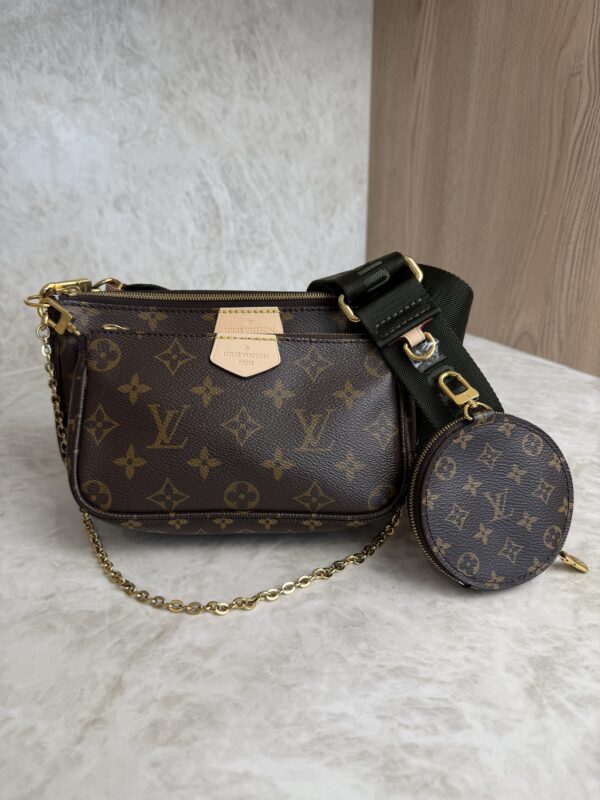 Louis Vuitton Monogram Multi Pochette Accessories Kaki